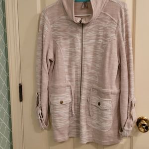 Vanity 2-tone Cargo Jacket NWOT